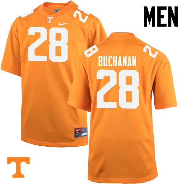Men #28 Baylen Buchanan Tennessee Volunteers College Football Jerseys-Orange